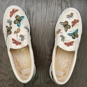 Cute butterfly slip-on sneakers by keds